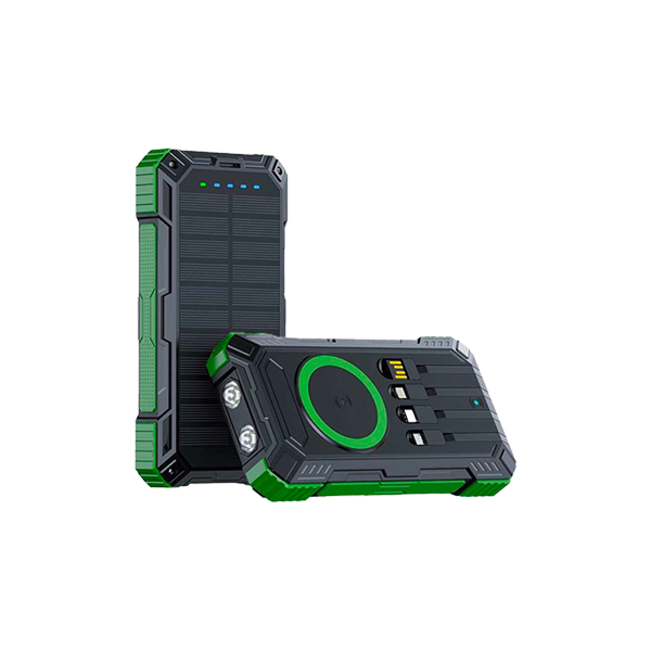 Batterie Externe - Solaire + Anti-choc 20 000 mAh